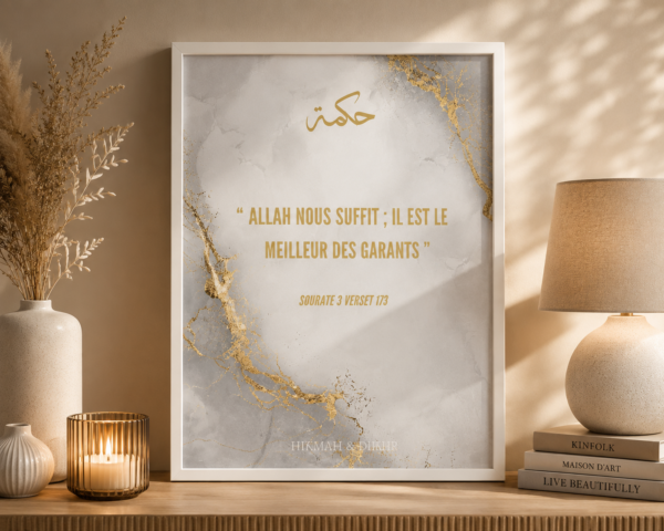 Collection Marbre Blanc Or